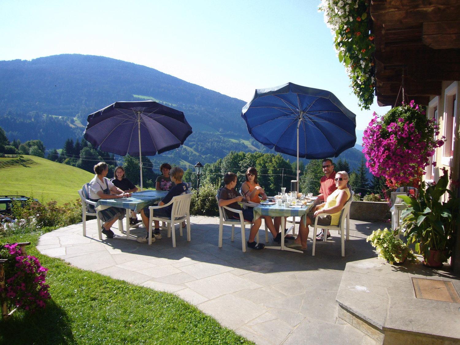 Ferienwohnung Am Oberrainerhof Arriach Dış mekan fotoğraf